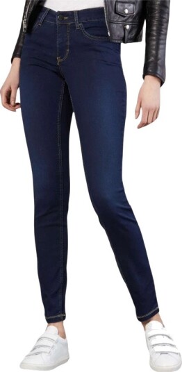 MAC Dame Jeans Blå M L30,