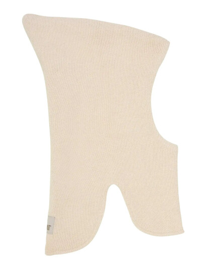 Huttelihut Balaclava Wool Knit Windstop - Cream - 12/24M Huttelihut Balaclava Wool Knit Windstop - Cream - 12/24M