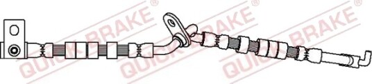 Bremseslange QUICK BRAKE 58.801