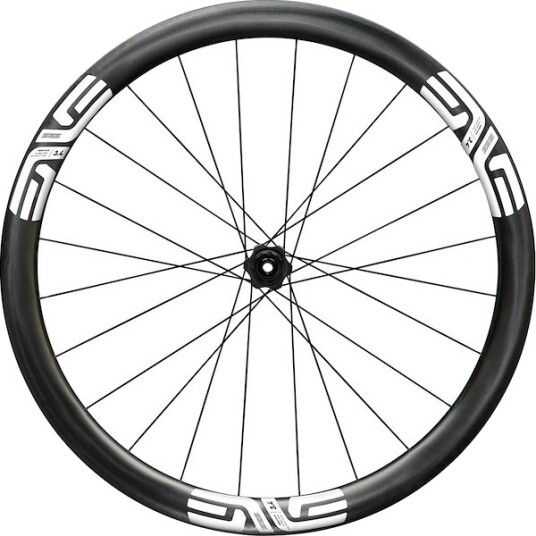 ENVE SES 3.4 bakhjul race 700c HG body center lock disc e-thru 12 x 142mm hvit logo ENVE SES 3.4 bakhjul race 700c HG body center lock disc e-thru 12 x 142mm hvit logo