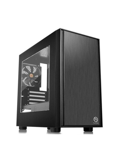 Thermaltake Versa H17 Mini Tower Kabinett med Vindu Svart