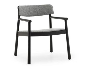 Normann Copenhagen Timb Lenestol Polstret Sort/Hallingdal 166 Normann Copenhagen Timb Lenestol Polstret Sort/Hallingdal 166
