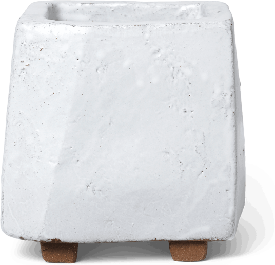 Ferm Living Kurinu krukke 16 cm White