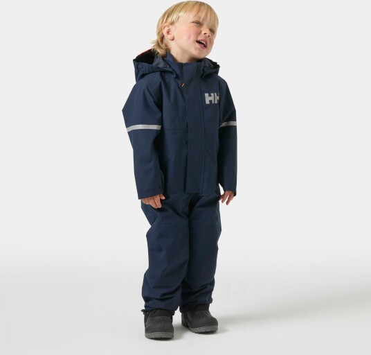 Helly Hansen Kids’ Adventure Helly Tech® Rainsuit Marineblå 104