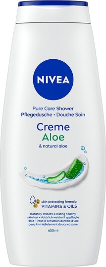NIVEA Care Shower Gel Creme Aloe 650 ml