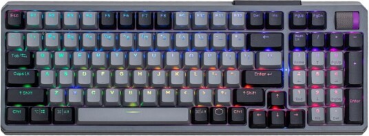 Cooler Master Mk770 Rgb Mekanisk Gaming Tastatur [Red] - Space Gray