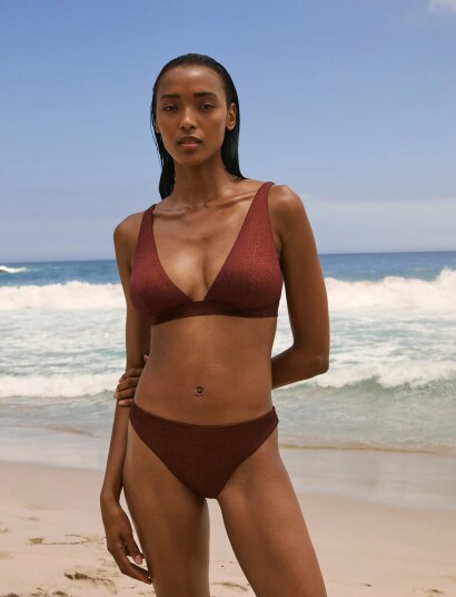 Etam Celestia Biki Standard Brown XL