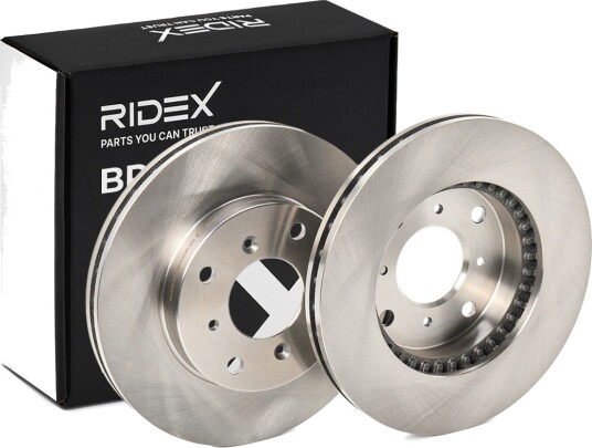 RIDEX 82B0755 Bremseskive
