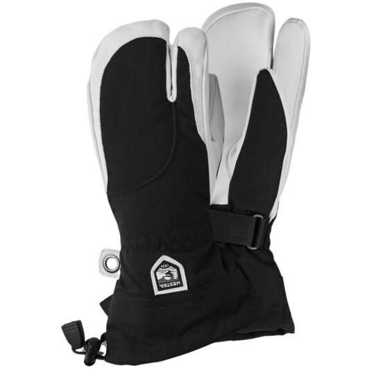 Hestra Heli Ski, 3-finger Skihansker, Dame, Black