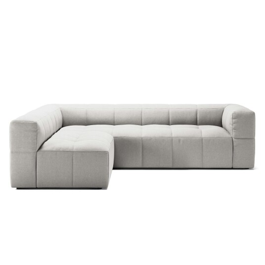 Decotique Mure 3 Seter Sofa Med Åpen Ende Venstre Moon White