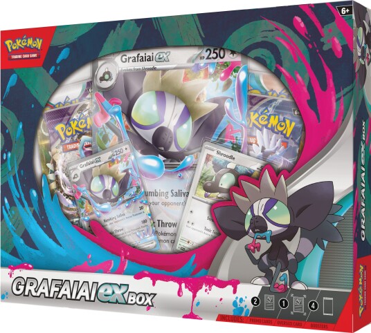 Grafaiai EX Box Pokemon TCG Kortspill fra Outland