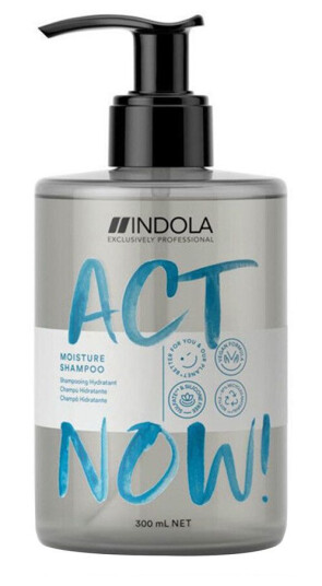 Indola Act Now! Moisture Shampoo 300ml Indola Act Now! Moisture Shampoo 300ml
