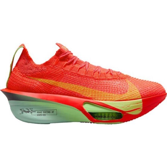 Nike Alphafly 3 Dame Bright Crimson/Lime Blast/Mint Foam 40 Nike Alphafly 3 Dame Bright Crimson/Lime Blast/Mint Foam 40