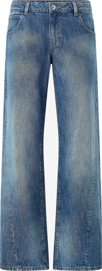Gina Tricot Jeans Button snap back jeans Blå