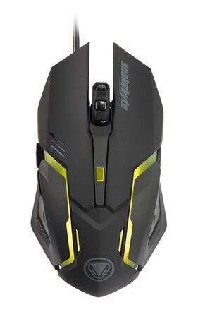 Snakebyte Game:Mouse - Mus - Optisk - 6 - Svart