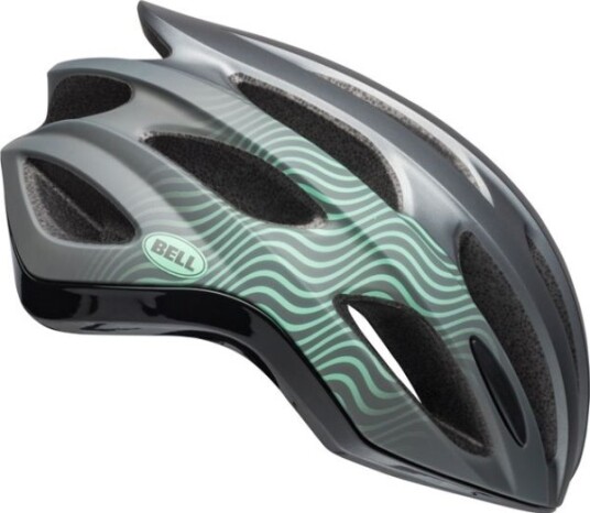 Bell Formula Tsunami Matte Gloss Gunmetal Mint Black Helmet. L (58-62Cm)