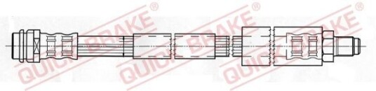 Bremseslange QUICK BRAKE 32.407 Bremseslange QUICK BRAKE 32.407
