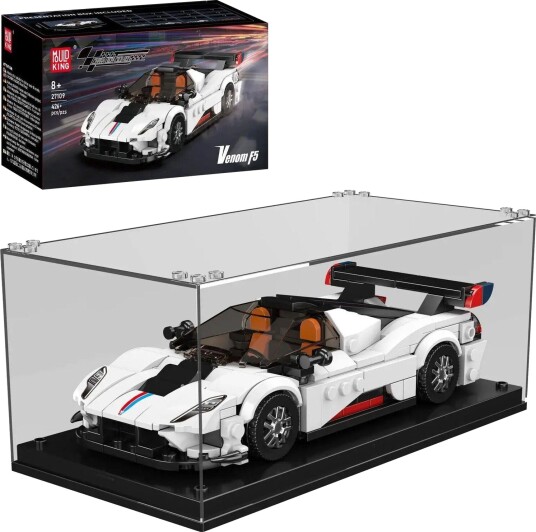 Mould King Venom F5 Superbil Byggesett Inkl. Utstillingsboks 8+ År 426 Deler