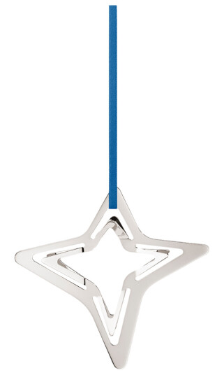 Georg Jensen - 4 armet stjerne 6,8x4 cm sølv