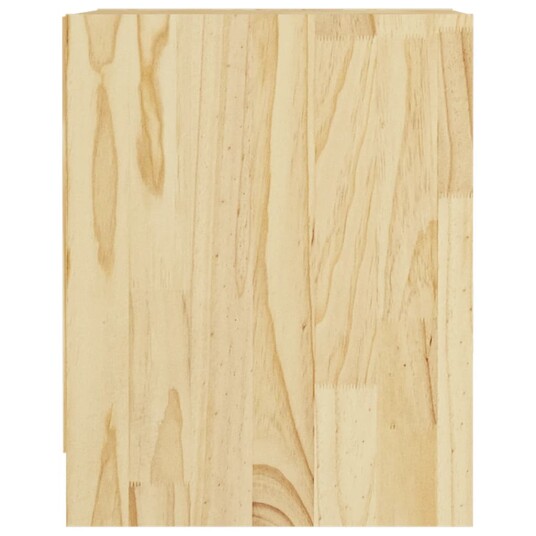 vidaXL Nattbord 35,5x33,5x41,5 cm heltre furu