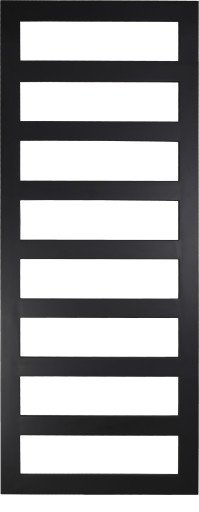 Kriss Sigma håndkletørker, 150x60 cm, matt sort Kriss Sigma håndkletørker, 150x60 cm, matt sort