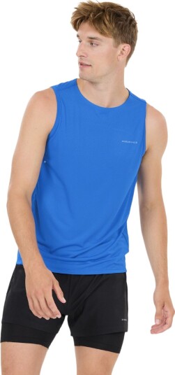 Endurance Waane M Technical Sleeveless Tee Blue M Endurance Waane M Technical Sleeveless Tee Blue M