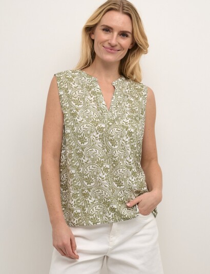 Cream Crtiah Blouse Green 36
