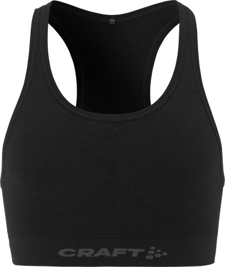 Craft Women's Wool Seamless Bra Black XS/S Craft Women's Wool Seamless Bra Black XS/S