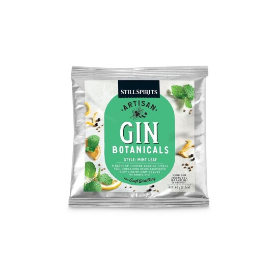 Still Spirits Gin Botanicals Mint Leaf Mynteblader Still Spirits 62g