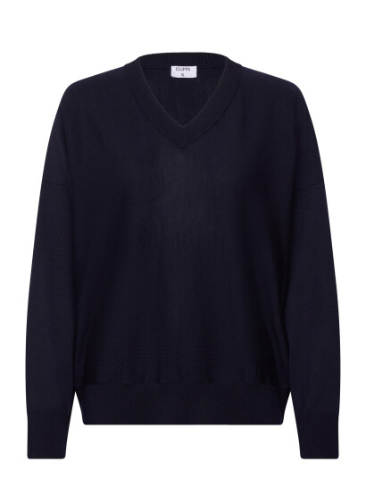 Filippa K Batwing Sweater Navy M