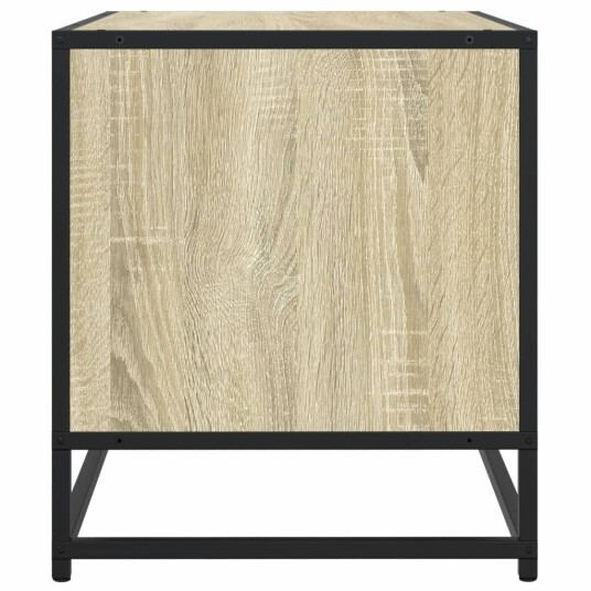 TV-benk sonoma eik 91x40x46 cm konstruert tre og metall 8721102839443 TV-benk sonoma eik 91x40x46 cm konstruert tre og metall 8721102839443