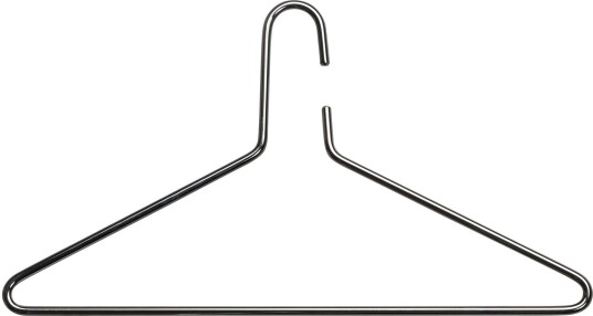 Essem Design Galge Triangel 3 Pack Krom Garderobestativ Sølv