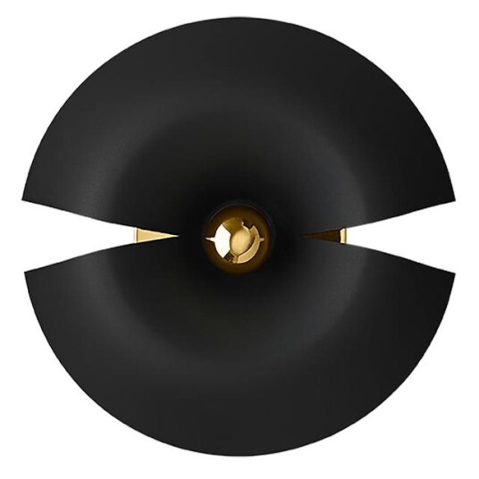 AYTM CYCNUS Vegglampe Liten Sort/ Gull