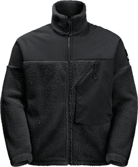 Jack Wolfskin Unisex Maarweg Jacket XS, Granite Black