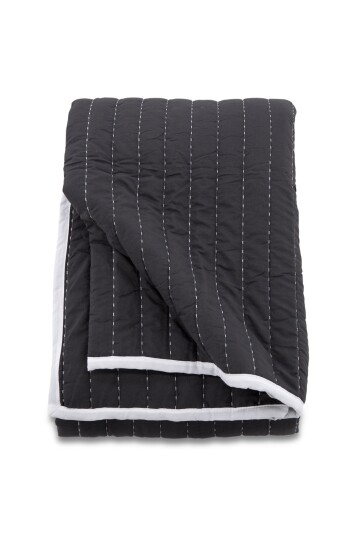 Venture Design Juni sengeteppe Hvit/antracit 180 x 260 cm