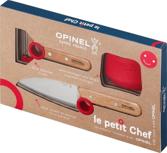 Opinel Le Petit Chef Box Set OneSize, Beechwood Opinel Le Petit Chef Box Set OneSize, Beechwood