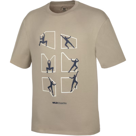 Wild Country Sequence M t-shirt brindle S