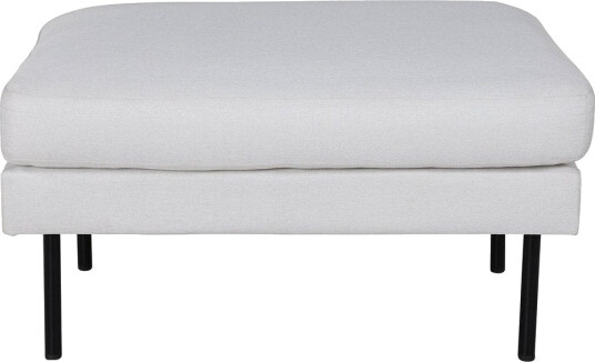 Venture Home Zoom puff, fotskammel svart, lysebeige. 1562684-01-0 1666890-03-0
