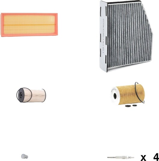 Servicepakke RIDEX 4682P4556