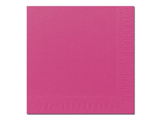 Duni Serviett Størrelse 33 X 33 Cm Avhendbar Fuchsia En Pakke 125
