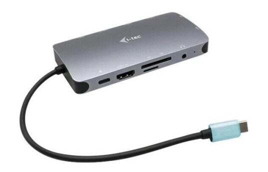 I-Tec USB-C Metal Nano Dock HDMI/VGA with LAN + Power Delivery 100 W