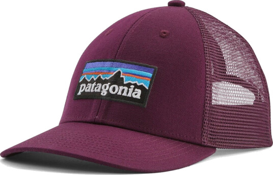 Patagonia P-6 Logo Lopro Trucker Hat Night Plum
