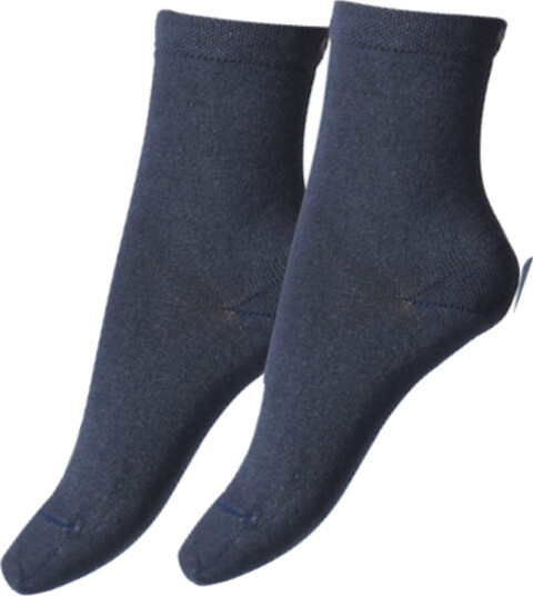 Mp 2 Pack Bamboo Sokker Indigo Blue