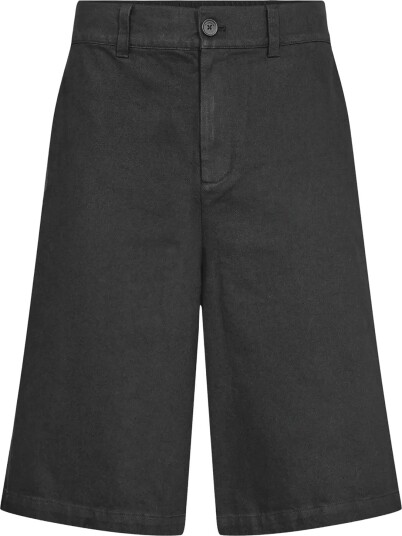 HAN Kjøbenhavn Wide Leg Twill Shorts Grey 46 HAN Kjøbenhavn Wide Leg Twill Shorts Grey 46