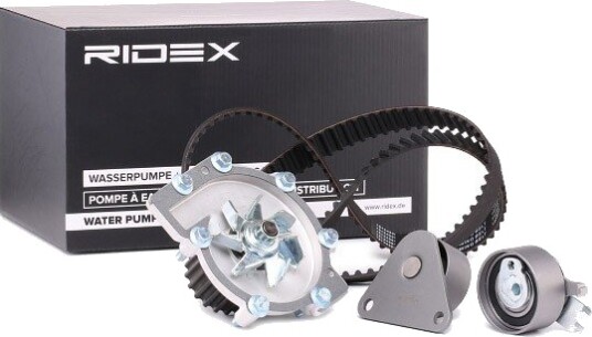 Registerreimsett med vannpumpe RIDEX 3096W0011