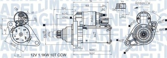 MAGNETI MARELLI 063721470010 Starter MAGNETI MARELLI 063721470010 Starter