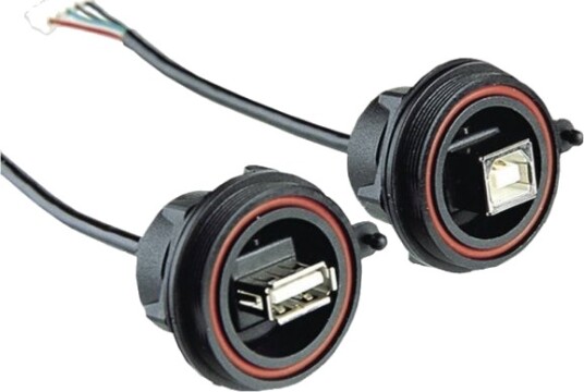 Usb-Stikkkontakt, Bøsning Px0843/A Bulgin (Innhold: 1 Stk.)