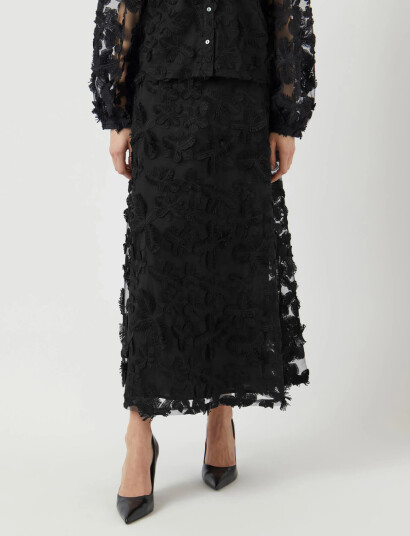YAS Yaskarly Hw Skirt   Show   Black   34