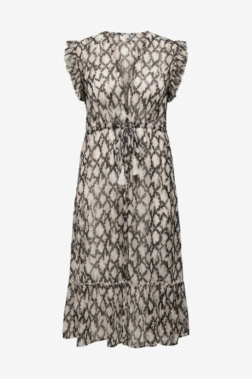 Only Carmakoma   Maxikjole carLilja Life Beach Dress Acc   Blå