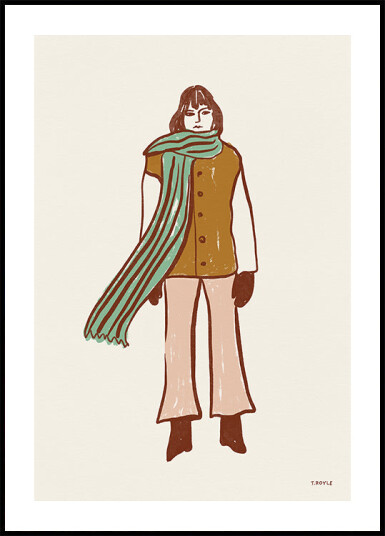 In my Winter Woolies Plakat Plakat / 21x30cm In my Winter Woolies Plakat Plakat / 21x30cm